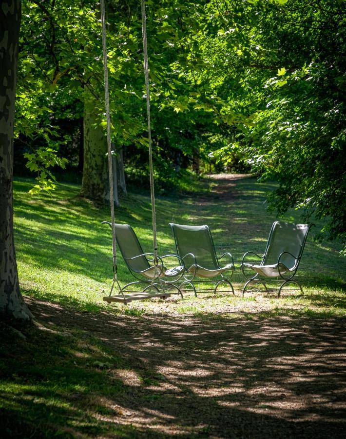 ホテル Domaine De La Tortiniere Veigné エクステリア 写真